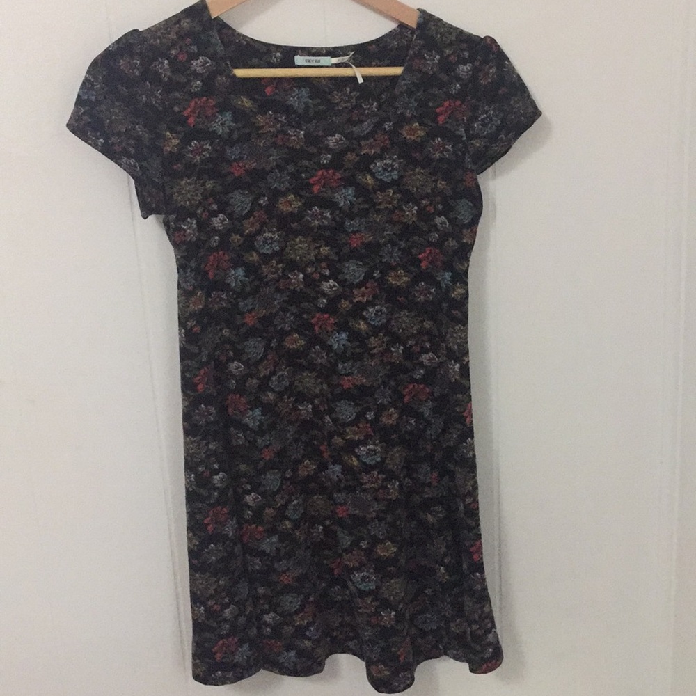 Multi-color floral urban outfitters dress